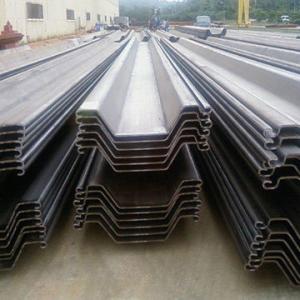 Quality Omega Steel Sheet Piling For Beach Erosion Protection Road Slope Stabilization wholesale