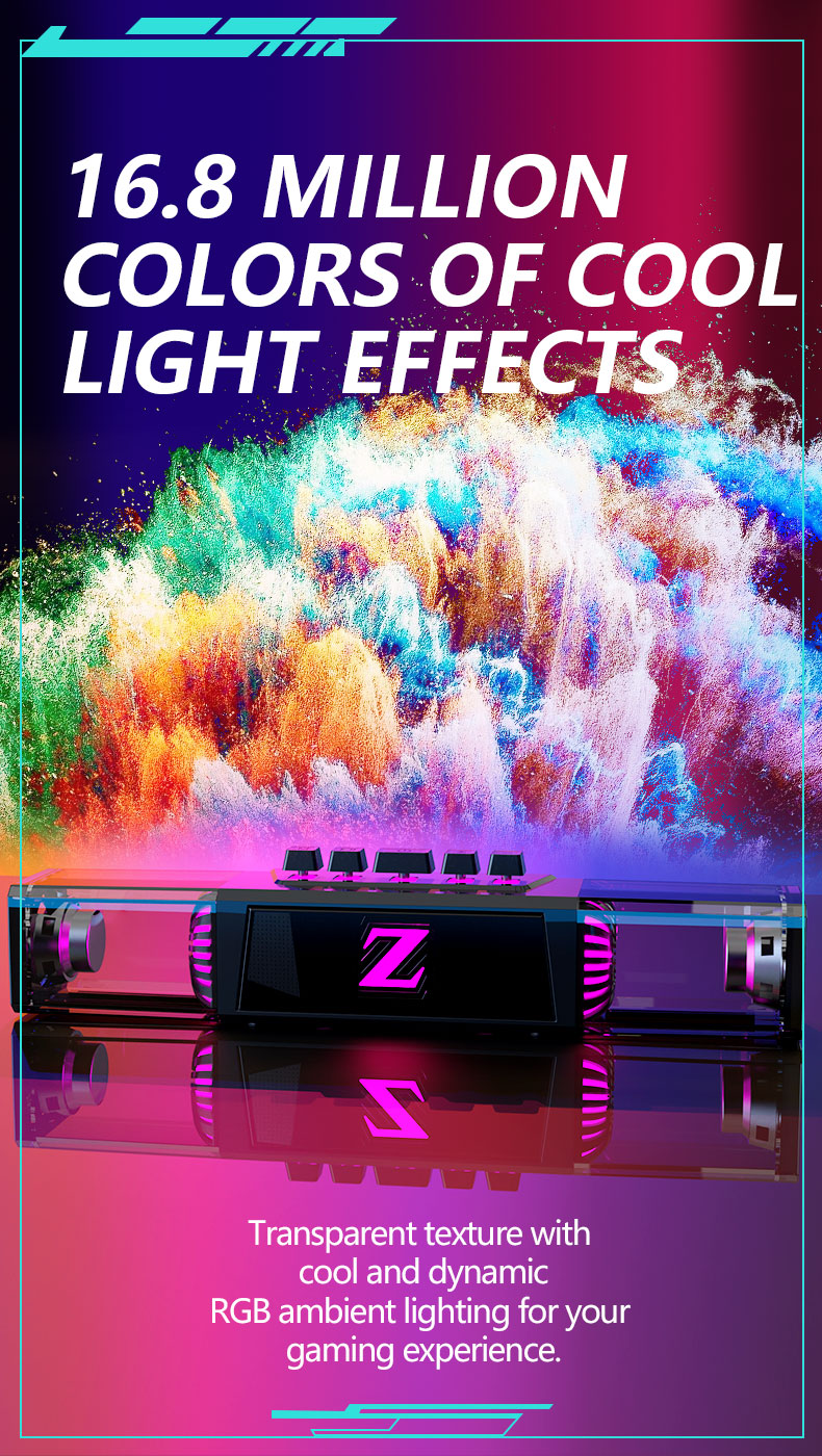 Wireless Gaming PC Speaker Computer Bass Desktop Bluetooth Mobile Phone S2 for Gaming
