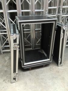 Quality 14U Amplifier Rack Flight Case With Stand Table wholesale