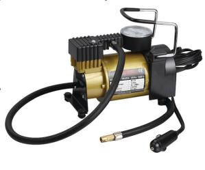 Quality 120 W Power Auto Air Compressor Electric Tyre Pump Metal With Plastic Material wholesale