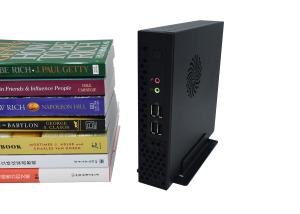 Quality Quad Core Ryzen 3200g Mini Pc , AMD Micro Pc No Monitor Black Color wholesale