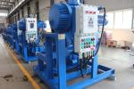 Blue Professional Vacuum Pump Set With Roots And Dry Screw Vacuum Pump