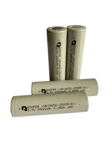 Quality 2500mAh 3.7V 9.25Wh 18650 Lithium Ion Battery wholesale