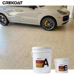 High Gloss Retention Polyaspartic Floor Coating UV Stability For Outdoor