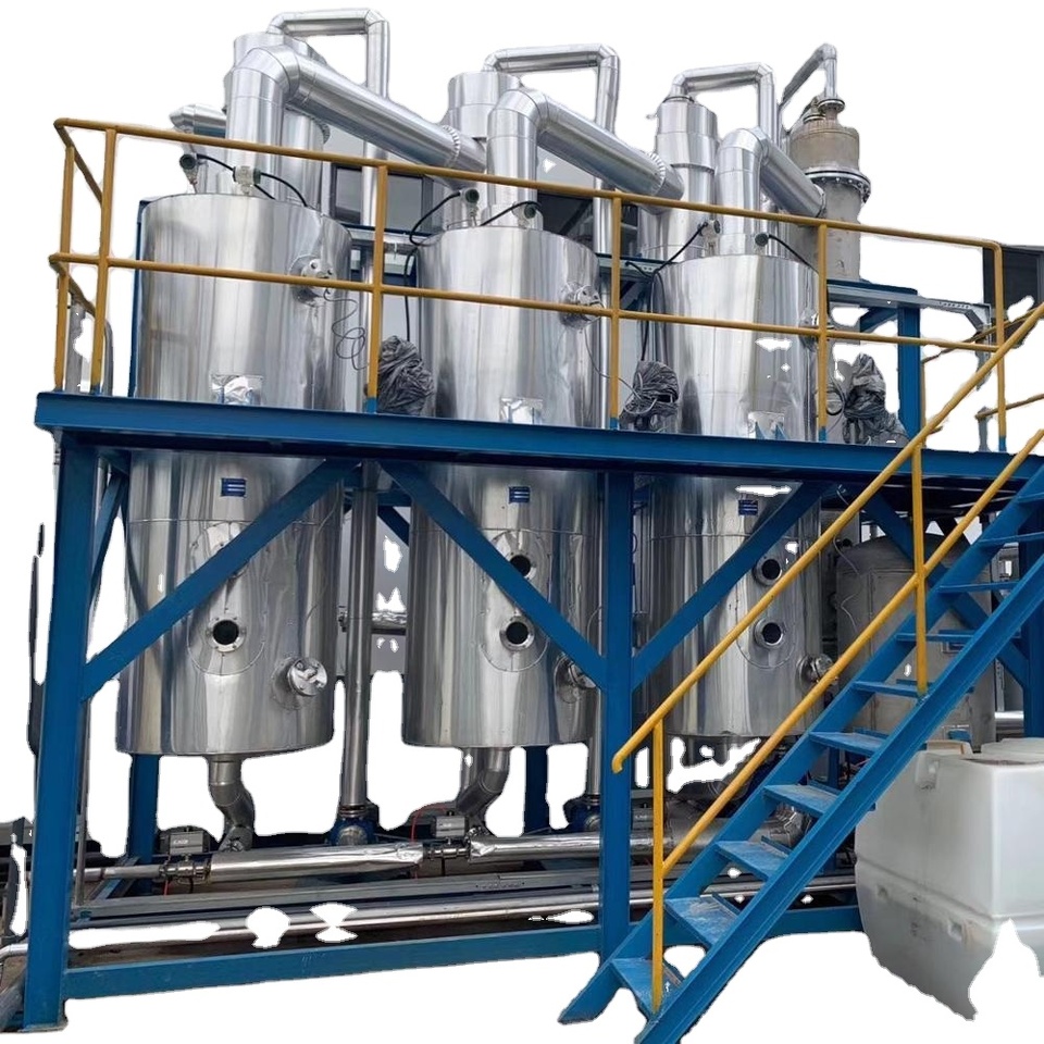 Industrial Liquid Concentration Machine 100LH -10000L/H Vacuum Evaporator