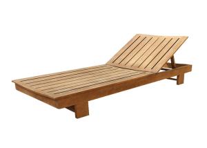 Quality Fashion Recreational Wooden Beach Bed Waterproof Outdoor Customized Logo wholesale