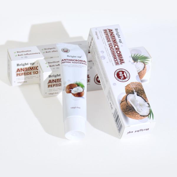 High - Quality Bright up Antimicrobial Peptide Toothpaste, 100g (3.5oz) Per Tube