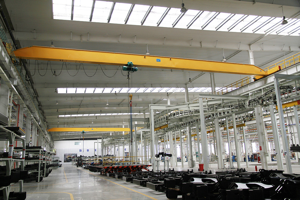 Ceiling Mounted Single Girder Overhead Crane 32t Lifting Capacity A3-A5 Working Class