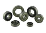 Sealed 6301 2RS 52100 Chrome Steel Ball Bearings