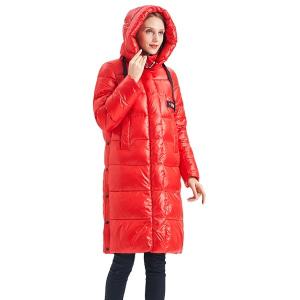 Quality Hot Selling Cheap Custom FODARLLOY 2022 Winter New Korean Style Long Cotton-padded Coat wholesale