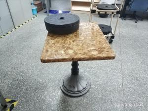 Quality Industrial Bistro Table Base Cast Iron Powder Coating Tulip Table Base wholesale