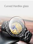 Luminous Tourbillon Skeleton Watch Classical With High Hardness Glass