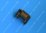 Single Port 22 Pin ESATA Port Connector , 180 Degree ATA SATA Connector