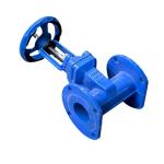 Y Type Large Diameter Valve Ductile Iron Soft Sealing Flange Gate Valve Z41X-16Q