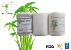 Quality Disposable Bamboo Diaper Liners For Babies 100% Biodegradable Material wholesale