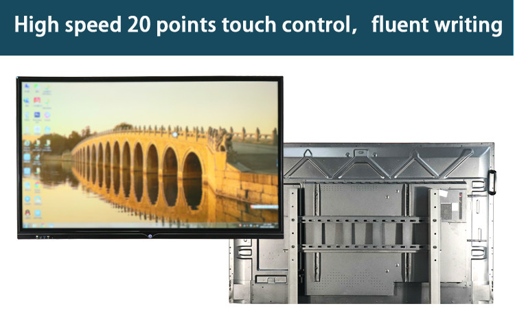 85 Inch Interactive Flat Panel Displays 16:9 Ratio IWB Interactive Whiteboard