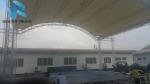 Outdoor Arch On Stage Lighting Truss , Display Decoration Aluminum Box Truss