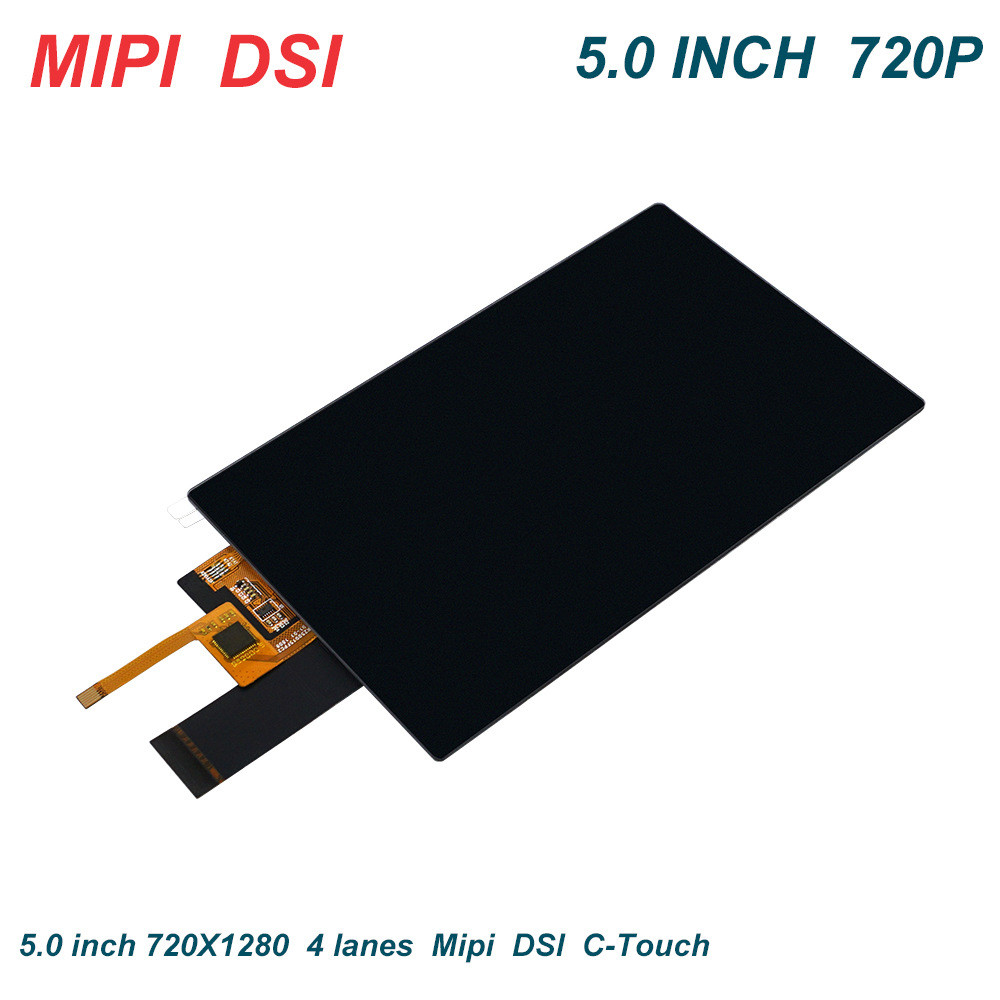 5 Inch TFT Display Module With Touch Panel , 720X1280 Resolution, 30PINS 4LINES MIPI