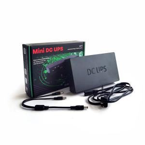 Quality MINI UPS 12V 2A 8000MAH 10400MAH 20000MAH BATTERY CAPACITY DC 12V UPS FOR ROUTER MODEM wholesale