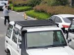 Rain Gutter Mounting Car Roof Racks for Toyota Land Cruiser LC79 Off Road