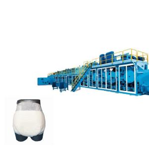 Quality 22m*2.1m*3.3m Adult Diaper Production Line High Capacity wholesale