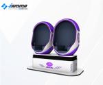 Double Seat Egg Shape Virtual Reality Simulator / Top Motion Chairs 9D Movie
