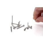 M1 M2 M3 Micro Truss Head Screws 410 Stainless Steel Black Oxide For Medical