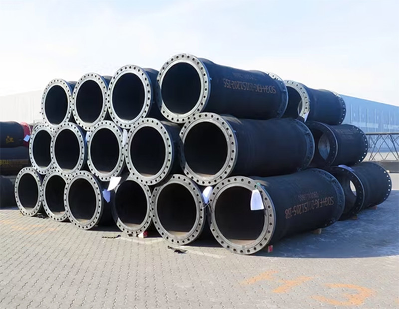 Water Discharge Hose Pipe Lay Flat Connect Rubber PVC Black Drain Extension
