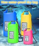 5L 15L 10L 20L 30L kayak water sports 500d pvc tarpaulin waterproof dry bag