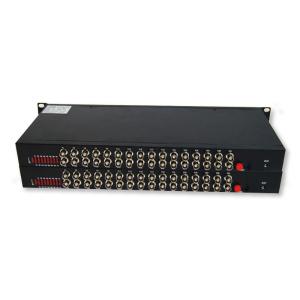 Quality 32ch Analog Fiber Optic Transmitter And Receiver NTSC WDM 1310nm wholesale