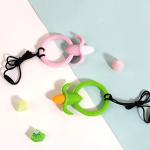 Unisex Nontoxic Baby Silicone Toys Sensory Teether Multipurpose