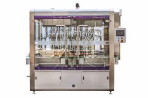 Quality 16 Head 4000 BPH Volumetric Liquid Filling Machine Edible Oil Bottle Filling Machine 80ml-1000ml wholesale