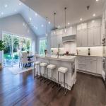 Modular Kitchen Showcase Cabinets and Bathroom Accessories with Quartz Stone