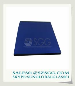 Quality Reflective Dark Blue Glass Factory wholesale