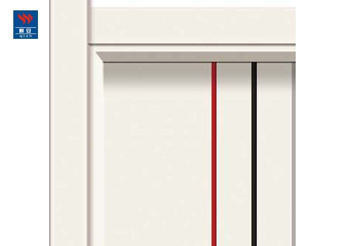 American Style Eco Friendly Melamine Wooden Door