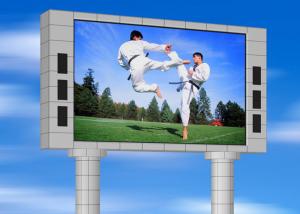 Quality SMD3535 outdoor Led Message Board , P10mm Waterproof Led Curtain Video Wall wholesale