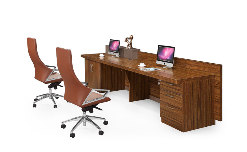 Commerical Salon Reception Counter Desk Environmental Friendly With Veneer