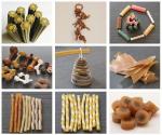 Meat Strip Single Screw Extruder , Full Automation Food Processing Equipment