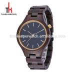 Aliexpress hot selling quartz movement watch Made out of red sandal watch
