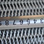 Spiral Conveyor Wire Mesh Belt 304 SS For Seafood Quick Freezing