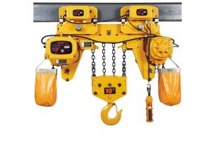 Quality Low clearance ring chain crane, hhbb 10t electric chain crane, ring chain electric crane wholesale