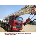Knuckle Boom 50 Ton Mounted Mobile Telescopic Truck Crane