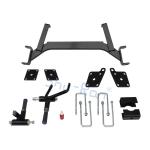 Golf Cart 5 inch Drop Axle Black Lift Kit for EZGO TXT Golf Cart