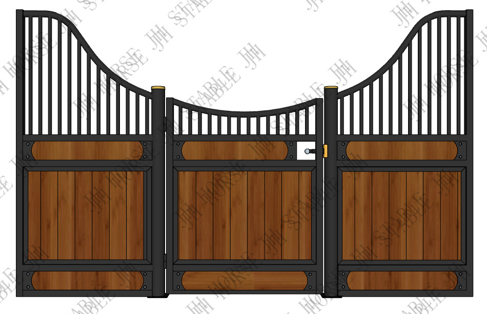 Heavy Duty Modular Steel Frame 50x50mm Horse Stall Fronts