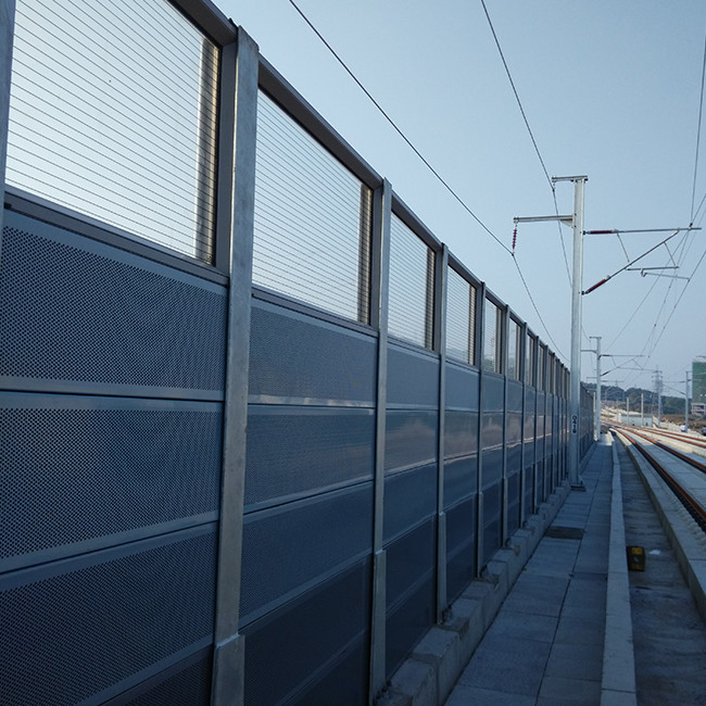 Highway 30dB Noise Panels Sound Barrier Fence Transparent Acrylic Sheets