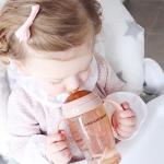 Multicolor Food Grade Wide Neck Spill Proof Sippy Cup
