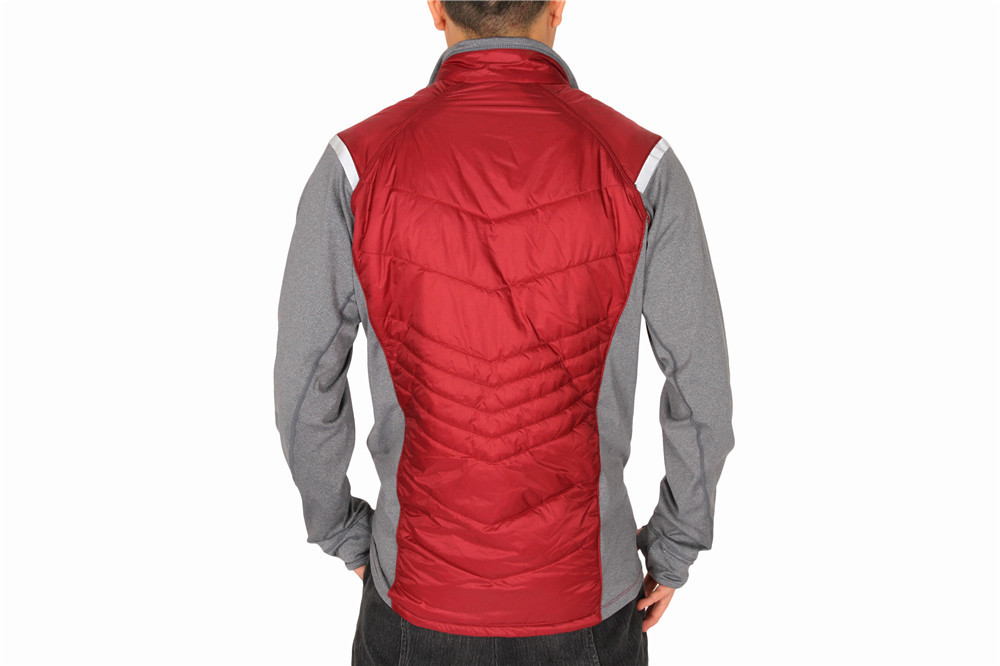 Custom Logo Ployester Mens Softshell Running Jacket With Seamtape