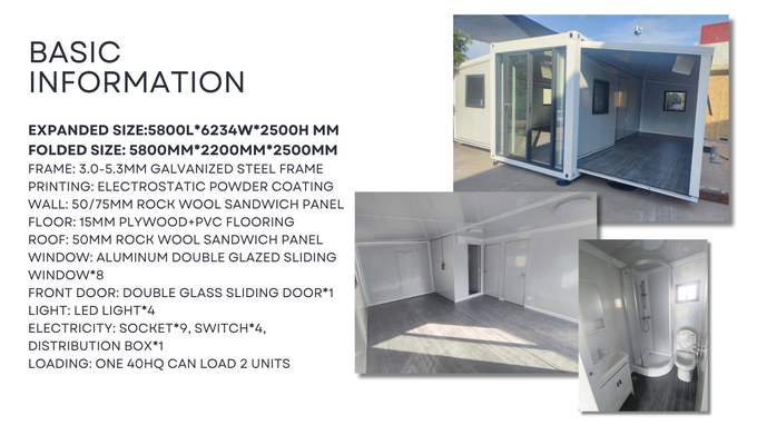 Earthquake Proof Expandable Container House