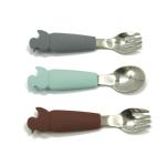 BPA Free Baby Silicone Fork