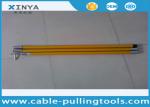 Telescopic Fiberglass Hot Stick For High Voltage Insulating Switch Out Operating
